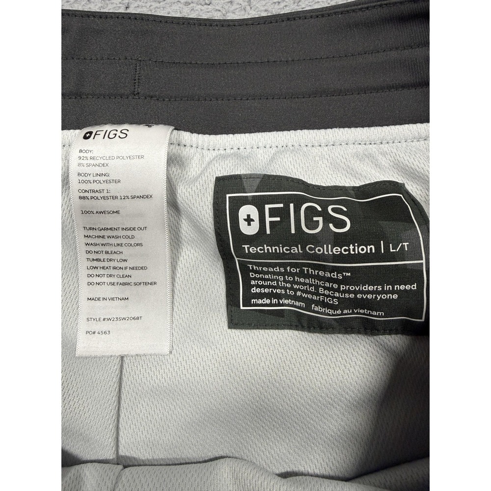 FIGS Scrub Pants Womens Large Tall Camo Technical Collection Workwear Medical - Picture 2 of 8